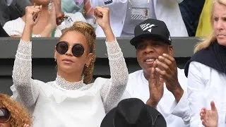 Beyonce and Jay Z Cheer Serena Williams to Victory at Wimbledon Finals