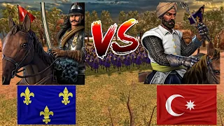 Cuirassier vs Sipahi (same population vs same resources) Age of Empires 3 Definitive Edition.