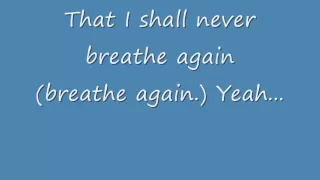 Toni Braxton - Breathe Again (Lyrics)
