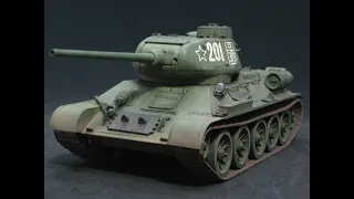 ICM 1/35 T-34/85 MODEL 1944 SOVIET ARMY MEDIUM TANK