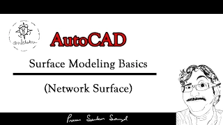 AutoCAD Tutorial | Surface Modeling | Network Surfaces