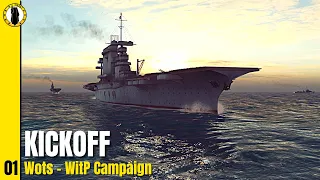 War on the Sea | War in the Pacific Mod | Ep. 01 - Kickoff
