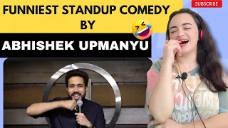 Funniest Stand-Up comedy by ABHISHEK UPMANYU |Friends, Crime, & The Cosmos| REACION zaara khan