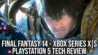 Final Fantasy 14 Arrives on Xbox Series X/S + PS5 Update - DF Tech Review