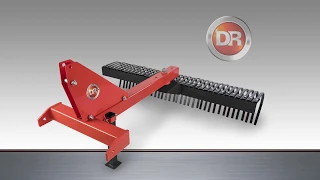 72" Landscape rake