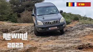 Rewind 2023 with my Land Cruiser Prado KDJ120