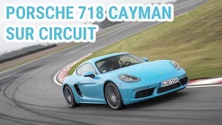 Essai Porsche 718 Cayman sur circuit