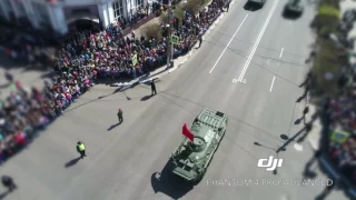 Парад техники 9 мая Белогорск