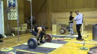 Weightlifting, Vasiliy Polovnikov & Vladimir Safonov, clean 150kg x 2, 02/2014