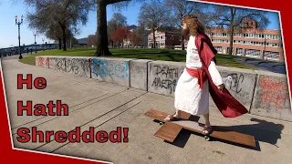 Jesus skates for your sins Part 2 (Portland Edition)