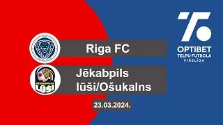 Riga FC - Jēkabpils lūši/Ošukalns [Optibet telpu futbola virslīga 23/24 Highlights]