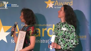 EOaward 2023 - Special award winner - Acceptance speech