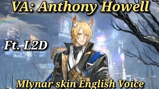 NEW Młynar skin English voice! ALL Voicelines (E2 + Max Trust) | Arknights