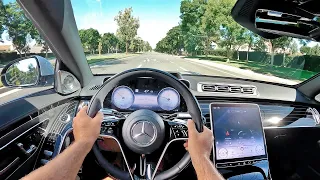 2021 Mercedes-Maybach S 580 POV Test Drive (3D Audio)(ASMR)