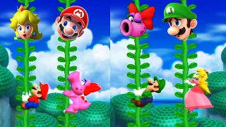 MARIO PARTY 9 Minigames 💖 Mario VS Birdo VS Luigi VS Peach (Master CPU) | NINTENDO