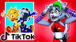 INSANE SUN AND MOON SHOW TikTok's with Roxanne Wolf and Gregory