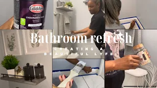 bathroom refresh with me.