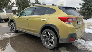 Взял Subaru XV 2021 на трассу, хотя не планировал