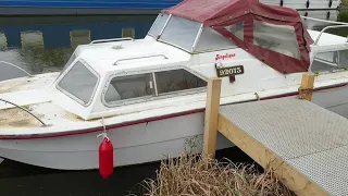 Inside the norman cabin cruiser