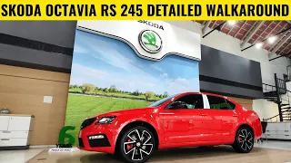 Skoda octavia RS 245 Full walkaround ||||| Corrida Red ||||| 1 of 200 units in India