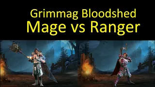 Drakensang Online | Q1 Comparision | Mage vs Ranger | Bloodshed