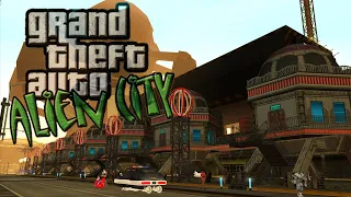 Начинаем проходить модификацию GTA Alien City!