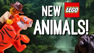 Meet the New LEGO City Jungle Animals!