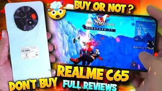 Realme c65 5g 🔥 Don't buy full reviews 🤯 || free fire gaming test😱 Red War