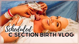 RAW + REAL BIRTH VLOG 2021 | SCHEDULED C SECTION BIRTH VLOG | Amanda Little