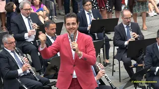 2023. 20 Xulio. Terriña galega. Antonio Barros coa Banda Municipal de Música de Santiago