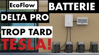 Batterie EcoFlow Delta Pro - 3,6 kWh - 3600W - Le POWERWALL TESLA arrivera trop tard! Code promo -5%