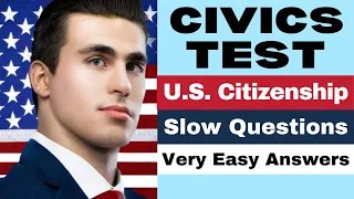 Practice the Civics Test Official Questions, US Citizenship 2023, N400, Interview (2008 version) 13