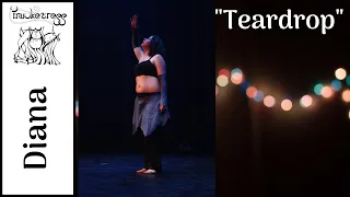 Diana from Invoketress Dance Modern Belly Dance to "Teardrop" by Massive Attack