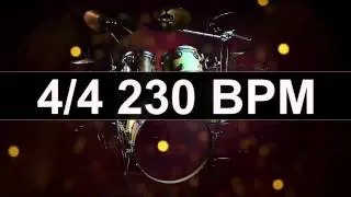 🔴 Drums Metronome 230 BPM