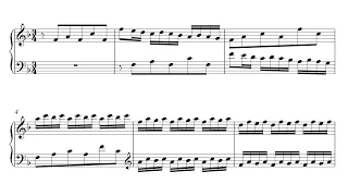 Bach: Invention 8 in F Major, BWV 779 (Urtext Edition)