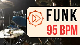 95 BPM - Funk Rock Drum Beat - Backing Track (#79)