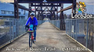 Biking The Arkansas River Trail - Little Rock