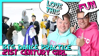 BTS Halloween Dance Practice - 21st Century Girl // REACTION // 방탄소년단  외국인리액션