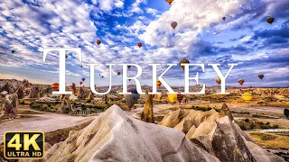 Турция 4K UHD - Красивые природные пейзажи и музыка для снятия стресса- Музыка для души
