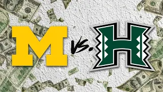 Hawaii Rainbows at Michigan Wolverines College Football Free Pick Saturday September 10, 2022