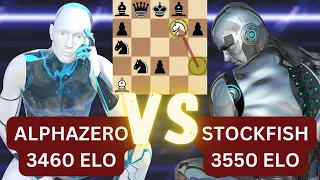 Knight Sacrifice!!! | AlphaZero vs Stockfish!!! | Fried Liver Attack Opening!!!