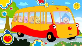 Las Ruedas del Bus 🚍 Canciones Infantiles ♫ Plim Plim