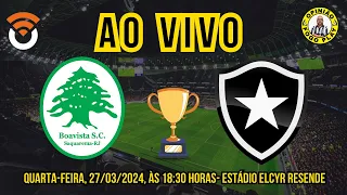 BOAVISTA X BOTAFOGO - FINAL TAÇA RIO 2024 (PARTIDA DE IDA)