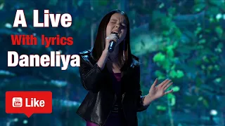 Sia-A Live with lyrics(英語字幕)|Daneliya Tuleshova| Finals-America’s Got Talent