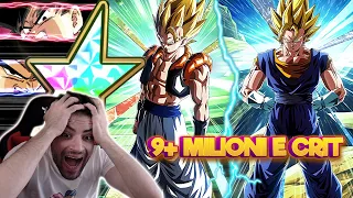 9+ MILIONI e CRIT 😍 PROVO DOPO 4 ANNI L’EZA di GOGETA & VEGITO LR! SHOWCASE DOKKAN BATTLE ITA