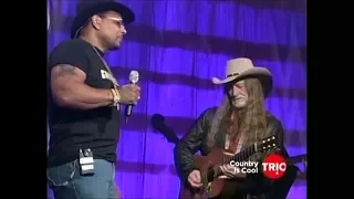 Willie Nelson Stars and Guitars 2002 - Stardust with Aaron Neville