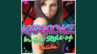 Bambino (In the Style of Dalida) (Karaoke Version)