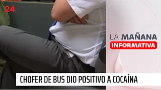 Chofer de bus que dio positivo a cocaína: "Denme vuelta la maleta y no hallarán nada" | 24 Horas TVN