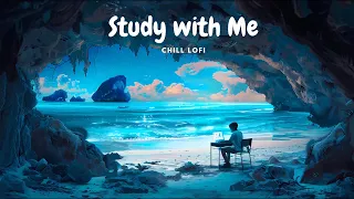 Study With Me | Beach Ambience | Chill Lofi | 4k