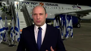 דברי ראש הממשלה נפתלי בנט, עם המראתו לביקור מדיני ראשון ברוסיה